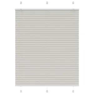 Helehall plisseeritud ruloo, 105 x 100 cm, 100% polüester, kahe paigaldusviisiga