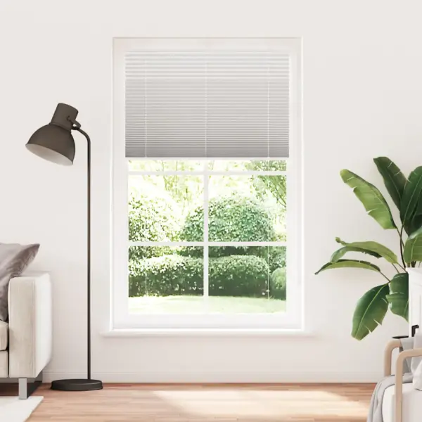 Plisseeritud ruloo, helehall, 120 x 200 cm, kanga laius 119,4 cm – 2