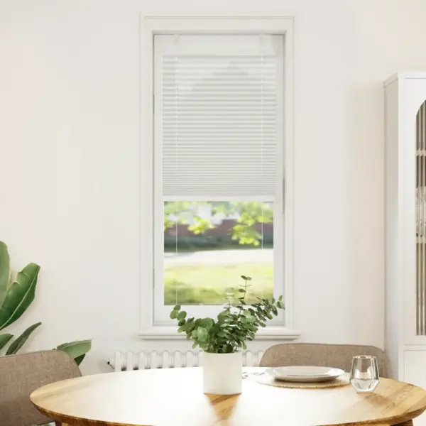 Plisseeritud ruloo, helehall, 40 x 150 cm, kanga laius 39,4 cm - 2