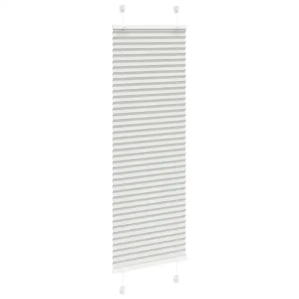 Plisseeritud ruloo, helehall, 40 x 150 cm, kanga laius 39,4 cm - 3