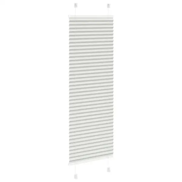 Plisseeritud ruloo, helehall, 40 x 150 cm, kanga laius 39,4 cm - 4