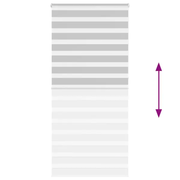 Helehall sebra ruloo, 105 x 230 cm, 100% polüester, kanga laius 100,9 cm – 5