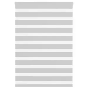 Helehall sebra ruloo privaatsuse ja valguse reguleerimiseks, 110 x 100 cm, polüester