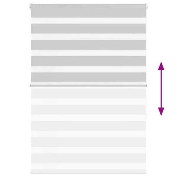 Helehall sebra ruloo 110 x 150 cm, kanga laius 105,9 cm, polüester – 5