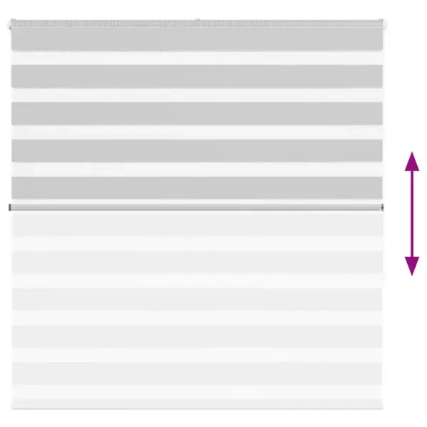 Helehall sebra ruloo privaatsuse ja valguse reguleerimiseks, 145 x 150 cm, polüester – 5