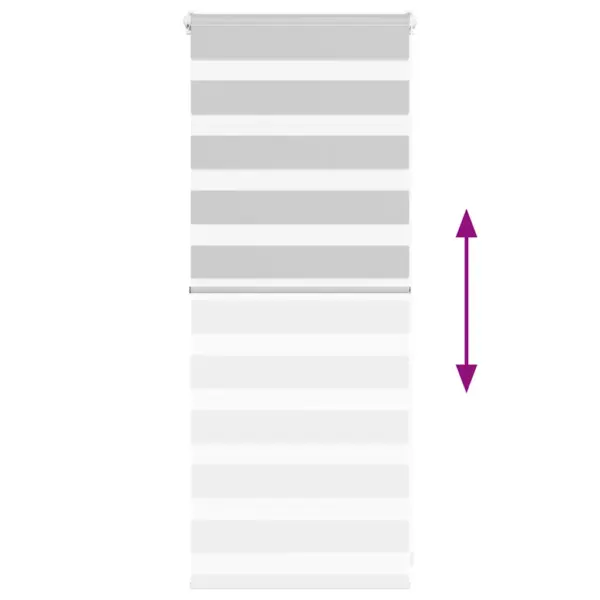 Helehall sebra ruloo kettmehhanismiga, 55 x 100 cm, polüester – 5