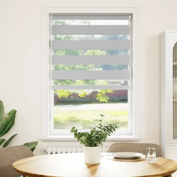 Helehall sebra ruloo aknale, triibuline, 75 x 100 cm, 100% polüester – 2