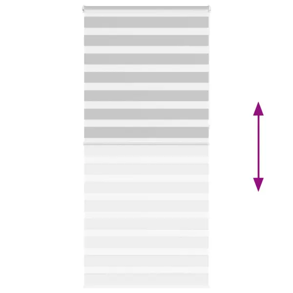 Helehall sebrarulo kettmehhanismiga, 95 x 230 cm, polüester – 5