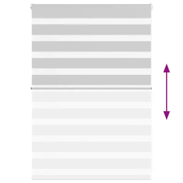 Helehall triibuline sebraruloo, 115 x 100 cm, 100% polüester – 5