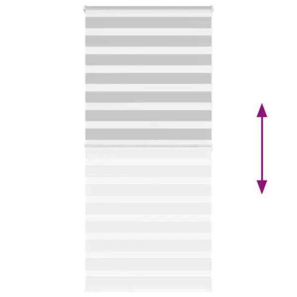 Helehall sebraruloo, triibuline, 115 x 200 cm, polüester – 5