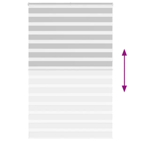 Helehall sebraruloo kettmehhanismiga, 140 x 230 cm, 100% polüester – 5