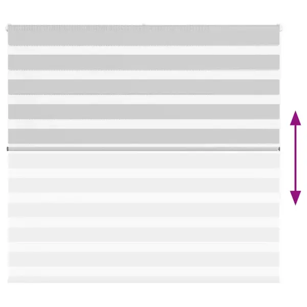 Helehall sebraruloo kettmehhanismiga, 155 x 150 cm, 100% polüester – 5