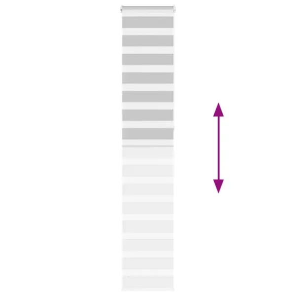 Helehall sebraruloo kettmehhanismiga, 40 x 230 cm, 100% polüester – 5