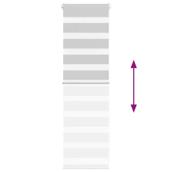 Helehall sebraruloo privaatsuseks, 50 x 100 cm, polüester, kettmehhanismiga – 5