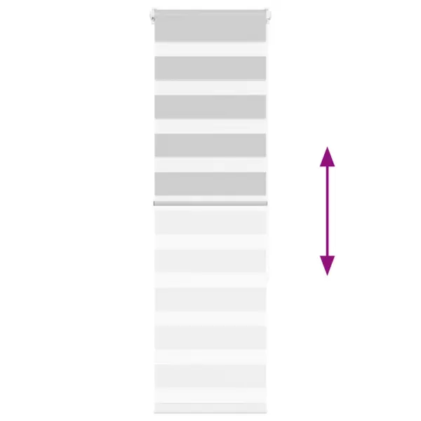 Helehall sebraruloo kettmehhanismiga, 50 x 150 cm, polüester, kanga laius 45,9 cm – 5