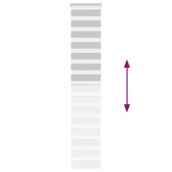 Helehall sebraruloo kettmehhanismiga, 50 x 230 cm, polüester – 5