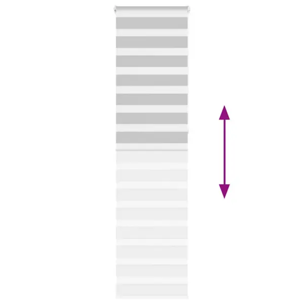 Helehall triibuline sebraruloo, 65 x 230 cm, 100% polüester – 5