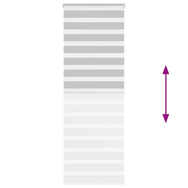 Helehall sebraruloo kettmehhanismiga, 80 x 200 cm, polüester – 5
