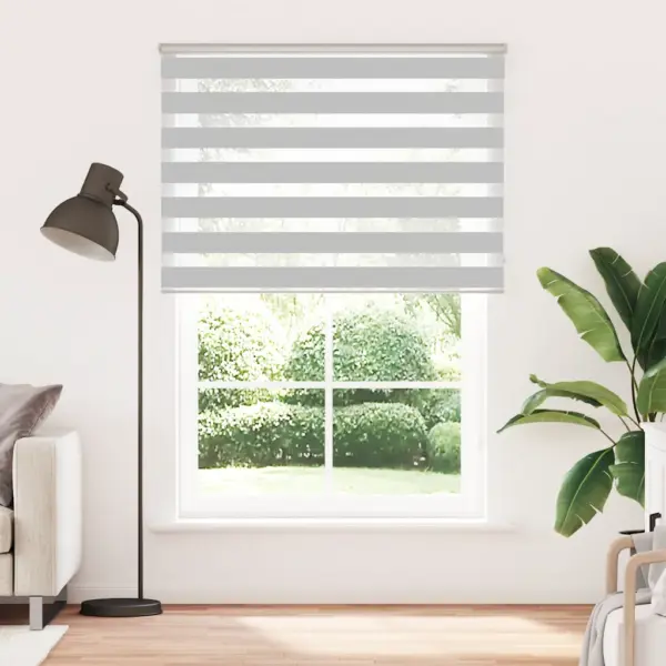 Helehall triibuline sebraruloo kettmehhanismiga, 165 x 230 cm, polüester – 2