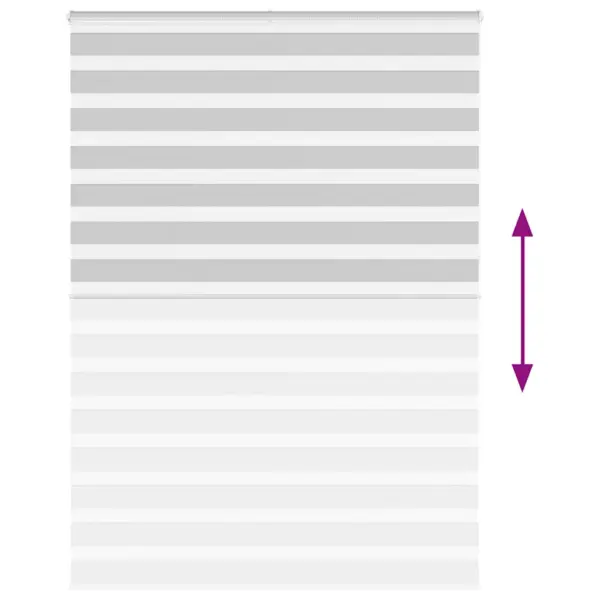 Helehall triibuline sebraruloo kettmehhanismiga, 165 x 230 cm, polüester – 5