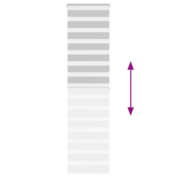 Helehall sebraruloo päev-öö, 60 x 200 cm, 100% polüester – 5