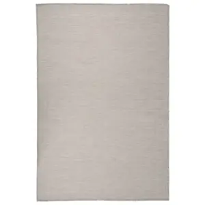 Siledakoeline õuevaip, helehall, 120 x 170 cm