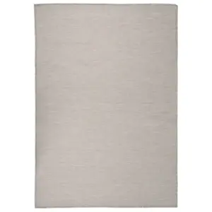 Siledakoeline õuevaip, helehall, 160 x 230 cm, polüpropüleen