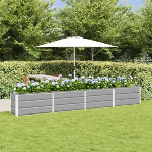 Helehall terasest taimekast, 320 x 40 x 45 cm