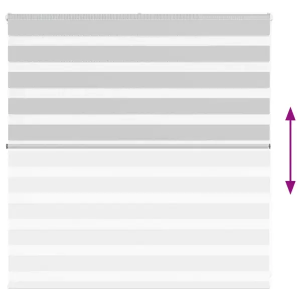 Helehall triibuline päev-öö ruloo, 150 x 100 cm, polüester – 5