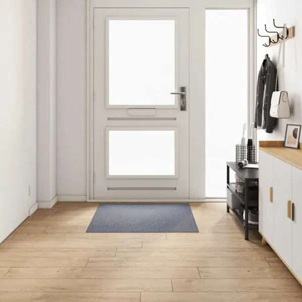 Libisemisvastane helehall kandiline uksevaip, kangas, 100 x 100 cm – 3