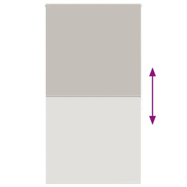 Veekindel helehall vannitoa ruloo, PEVA, 140 x 240 cm, kanga laius 136 cm – 5