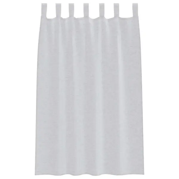 Helehall voile-kardin aknale, 2 tk, polüester, 175 x 140 cm – 4