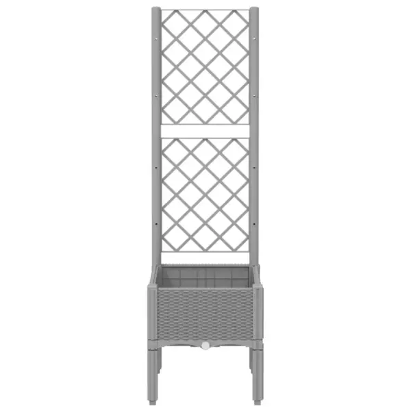 Helehall võrega aia taimekast PP-st 40 x 40 x 142 cm – 3