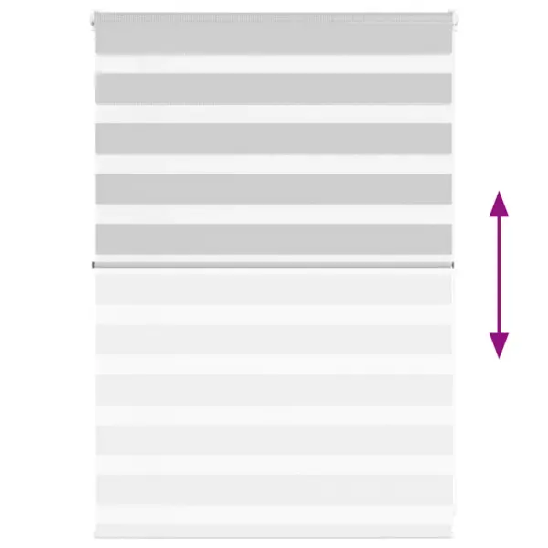 Helehall zebra-ruloo kettmehhanismiga, 105 x 100 cm, 100% polüester – 5