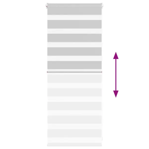 Helehall zebra ruloo, 65 x 100 cm, polüester, keti juhtimisega – 5