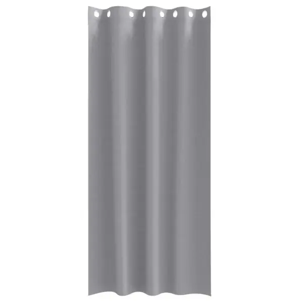 Pimendavad rõngaskardinad, helehall, 2 tk, 260 x 140 cm, polüester – 4