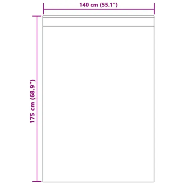 Pimendavad sametkardinad, helehall, 140 x 175 cm, 2 tk – 7