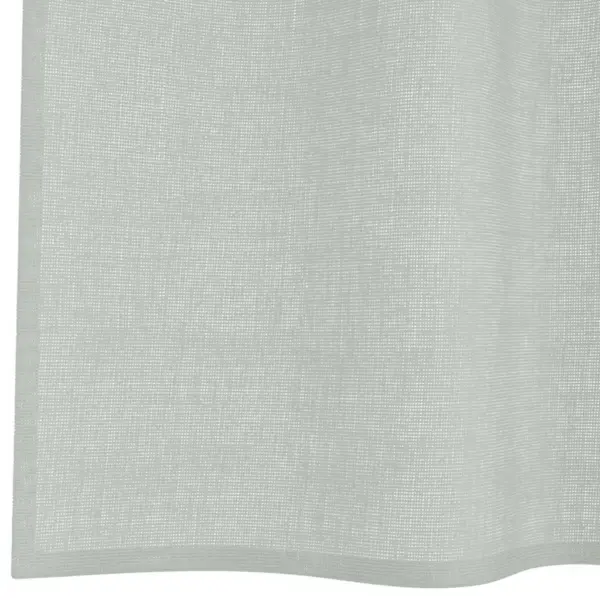 Poolläbipaistvad rõngastega voile-kardinad, 2 tk, helehall, 140 x 140 cm – 6