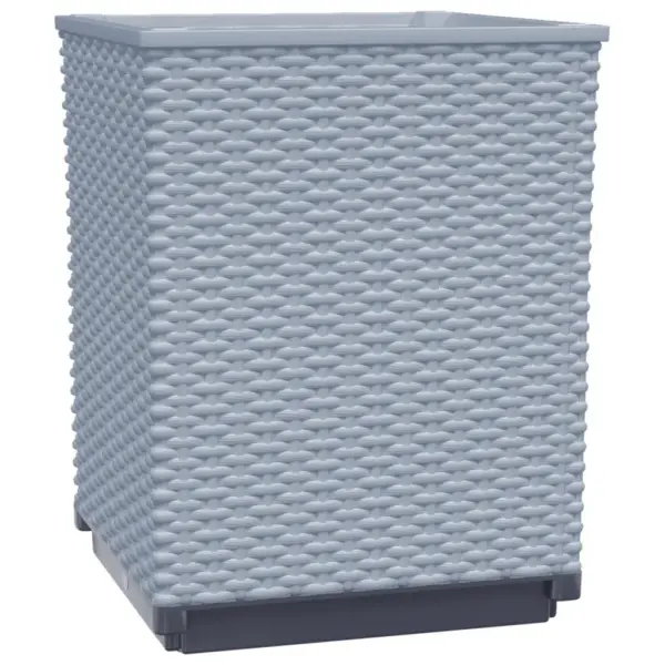 Helehallid polüpropüleenist taimekastid, 2 tk, 30 x 30 x 37 cm – 4