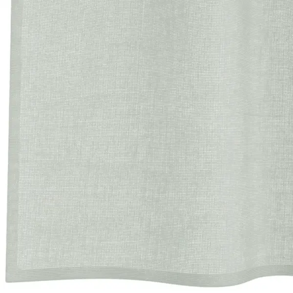 Helehallid poolläbipaistvad voile-kardinad aasadega, 2 tk, 140 x 260 cm – 6