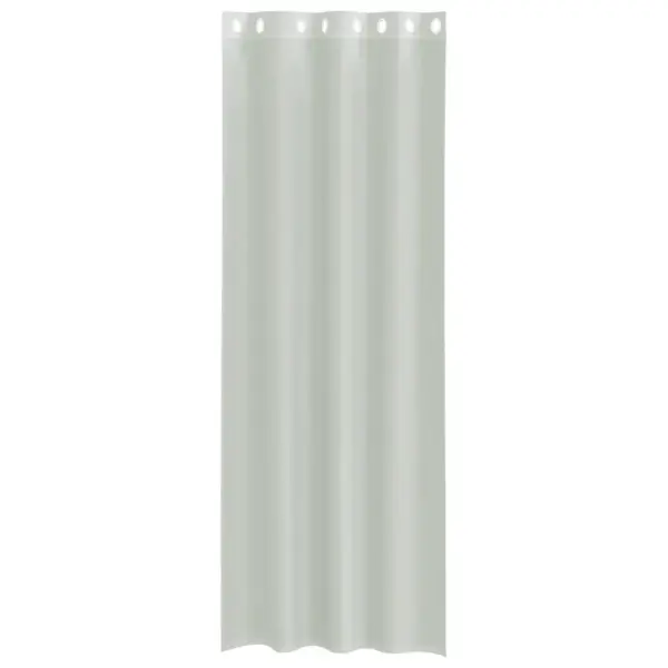 Helehallid voile-kardinad rõngastihenditega, 2 tk, 140 x 300 cm – 4