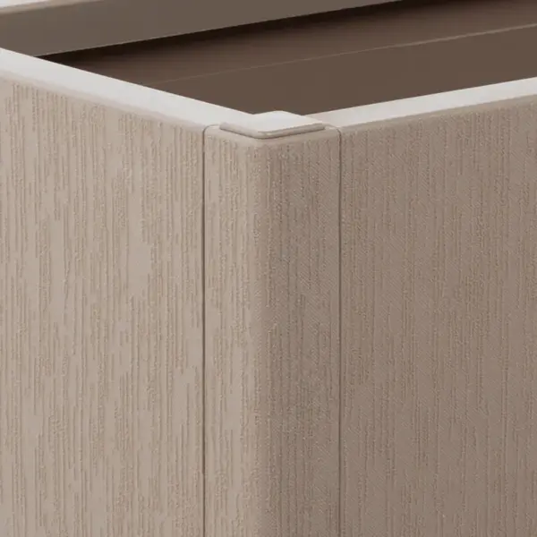 Aia taimekast 80 l, helepruun PP, 80 x 36 x 35 cm – 7