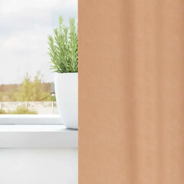 Helepruun pimendav kardinakomplekt 2 tk, 225 x 140 cm, polüester – 3