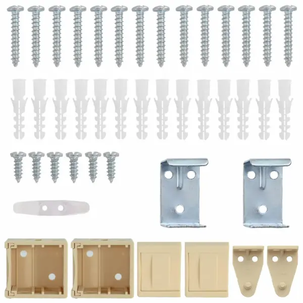 Reguleeritav PVC Veneetsia ruloo, helepruun mustriga, 213 x 140 cm – 8