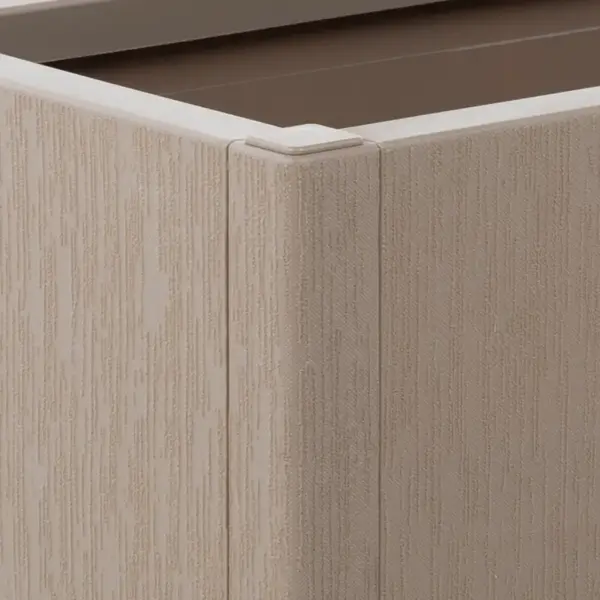 Helepruun võrega taimekast ronitaimedele, PP, 80 x 36 x 140 cm, 80 l – 7