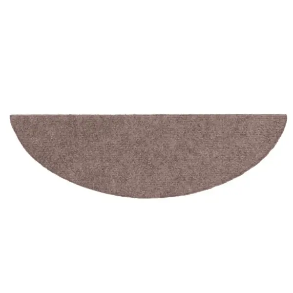 Isekleepuvad poolringikujulised trepimatid, 15 tk, helepruun, 56 x 17 x 3 cm – 5