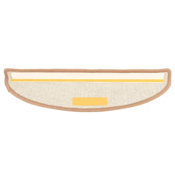 Helepruunid poolringikujulised trepivaibad kahepoolse teibiga, 15 tk, 56 x 17 x 3 cm – 6