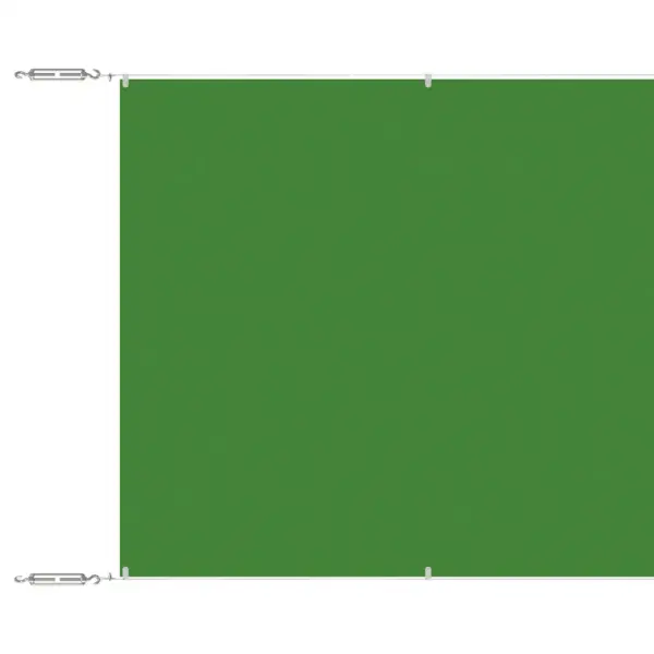 Pergola varikatus rõdule ja terrassile, heleroheline, veekindel Oxfordi kangas, 100 x 800 cm – 2