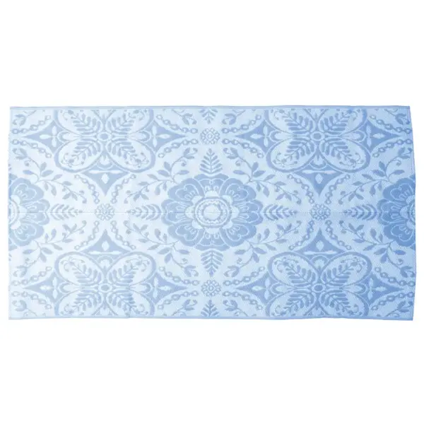 Helesinine õuevaip ARAKIL jacquard-mustriga, 120 x 180 cm, polüpropüleen – 3