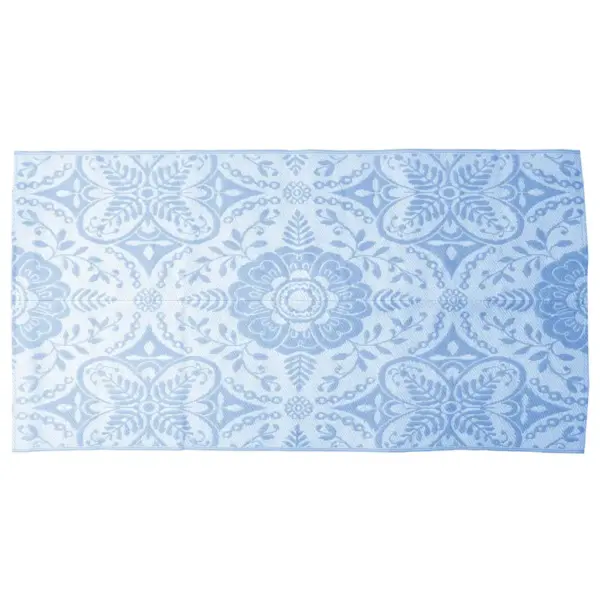 Helesinine õuevaip ARAKIL jacquard-mustriga, 160 x 230 cm, polüpropüleen – 3